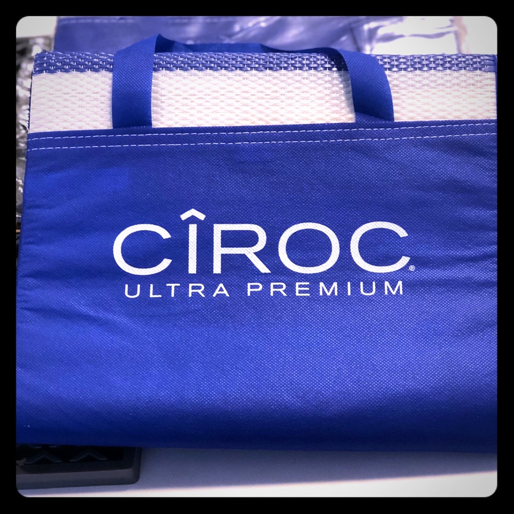 Ciroc Tote and blanket.